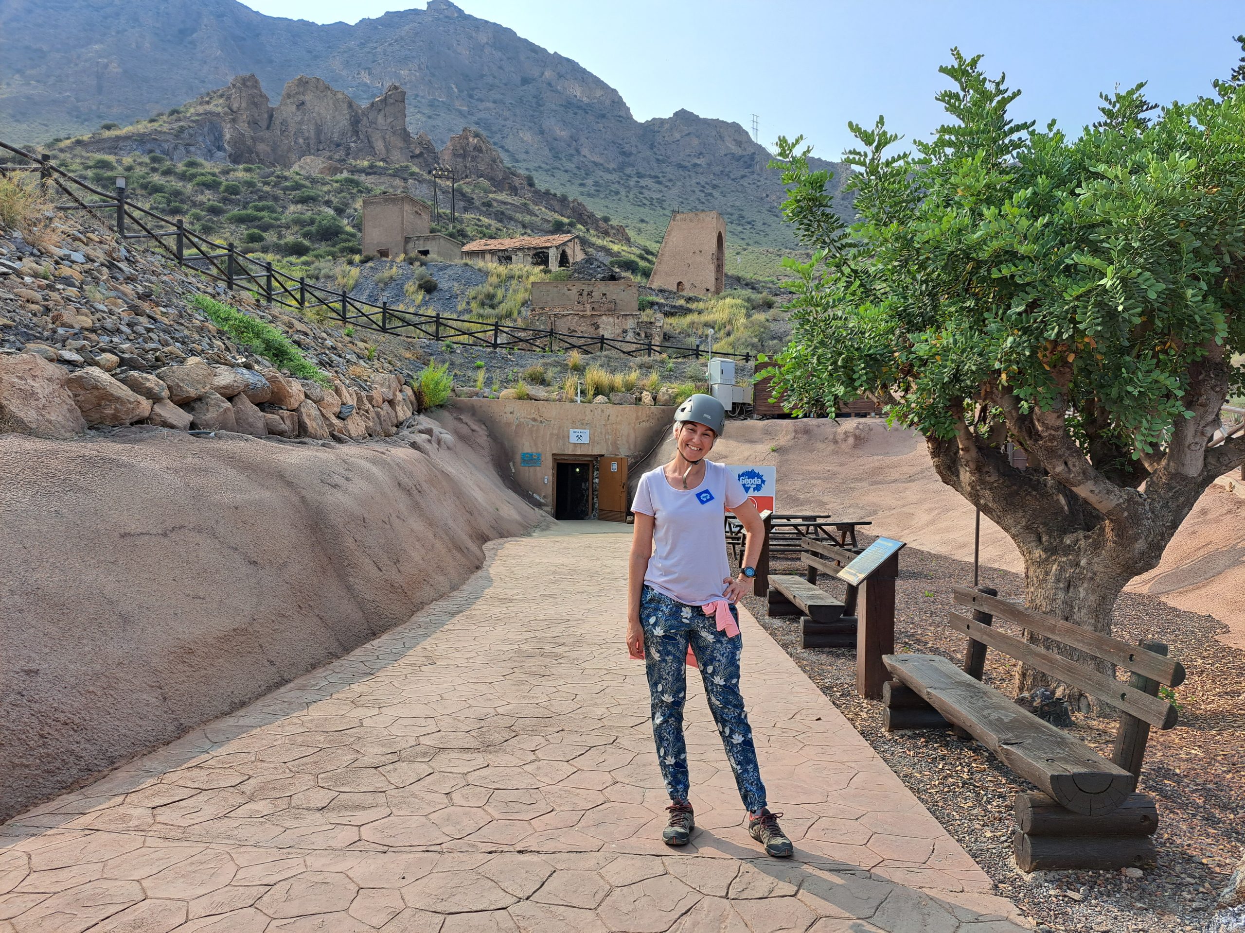 Entrada a la Geoda Gigante de Pulpí